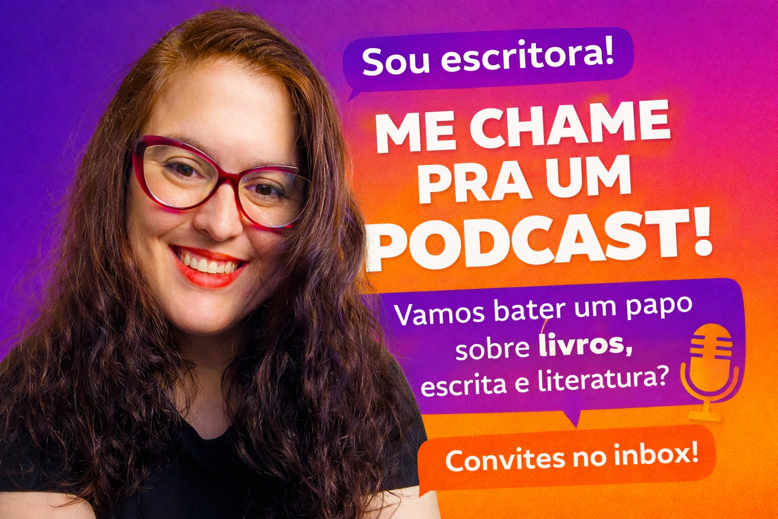 Por que eu quero participar de podcasts literários

