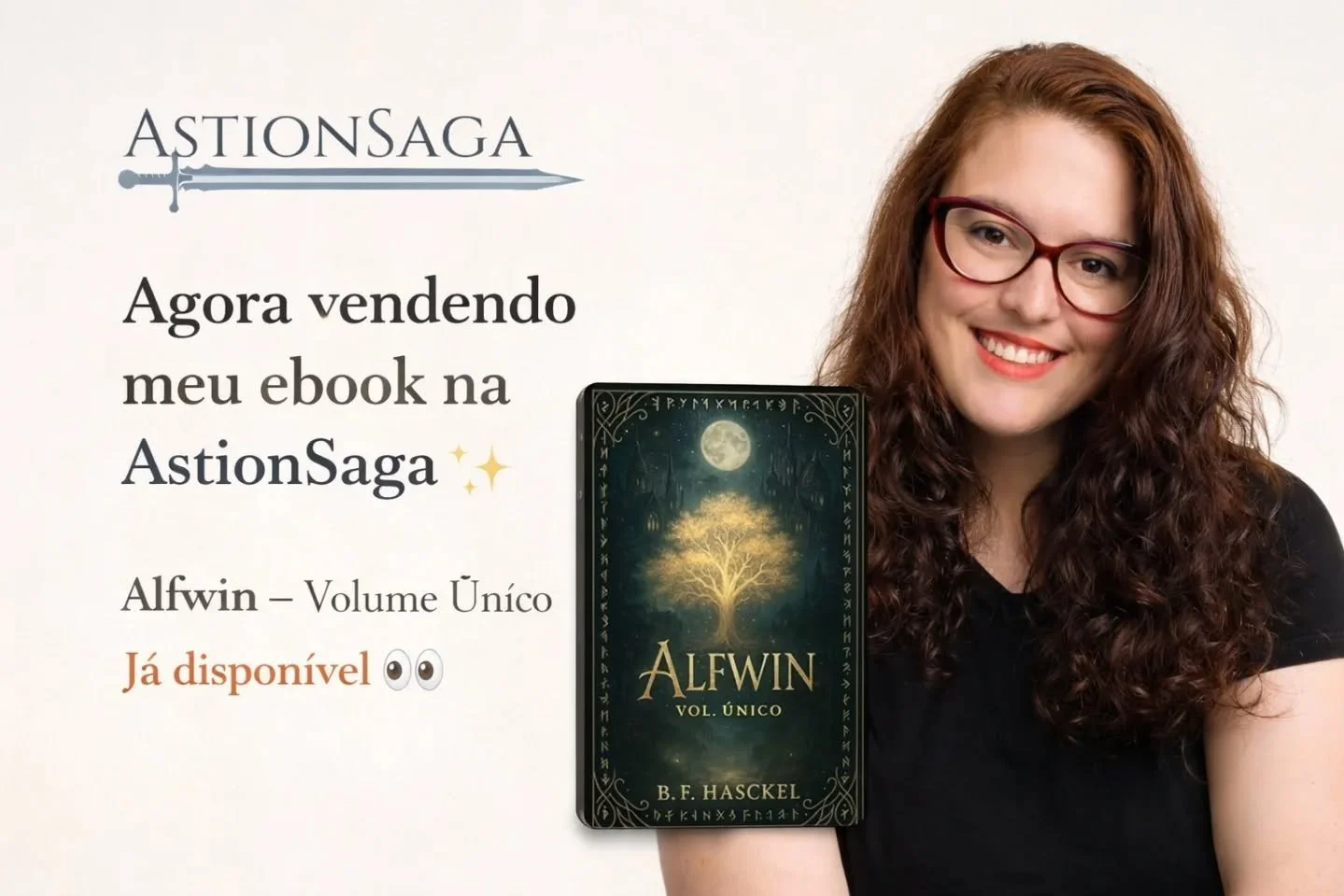 Se voc&ecirc; curte hist&oacute;rias com clima de aventura, escolhas e aquele gostinho de RPG&hellip; tenho uma novidade 👀🎮📖

Meu ebook Alfwin &ndash; Volume &Uacute;nico agora est&aacute; dispon&iacute;vel na plataforma Astion Saga ✨

Escolhi ess