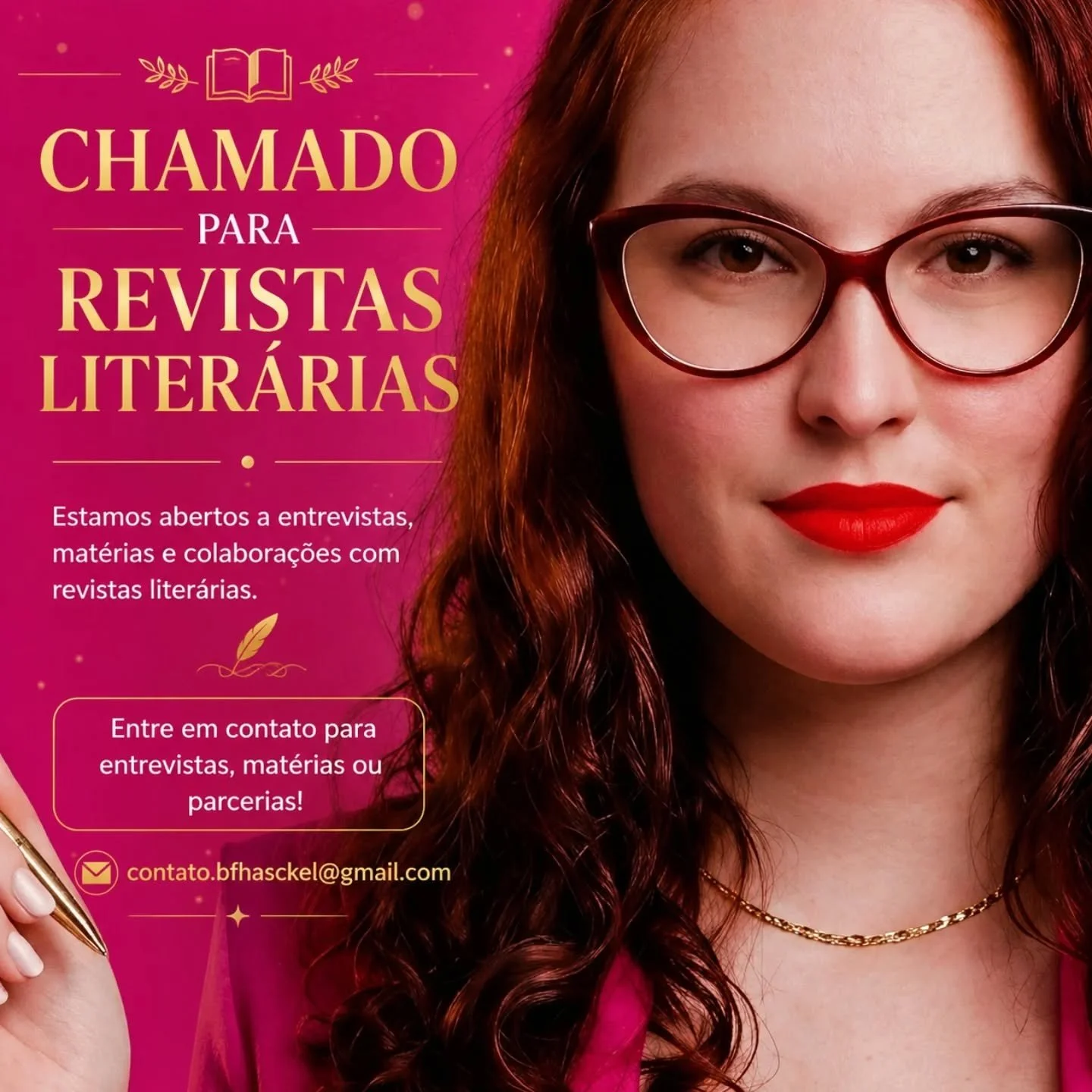 #revistasliterarias #bfhasckel

💌 Convite aberto para novas revistas liter&aacute;rias
Se voc&ecirc; faz parte de uma revista liter&aacute;ria &mdash; digital ou impressa &mdash; e sente que meu trabalho pode somar ao seu projeto, deixo aqui um conv