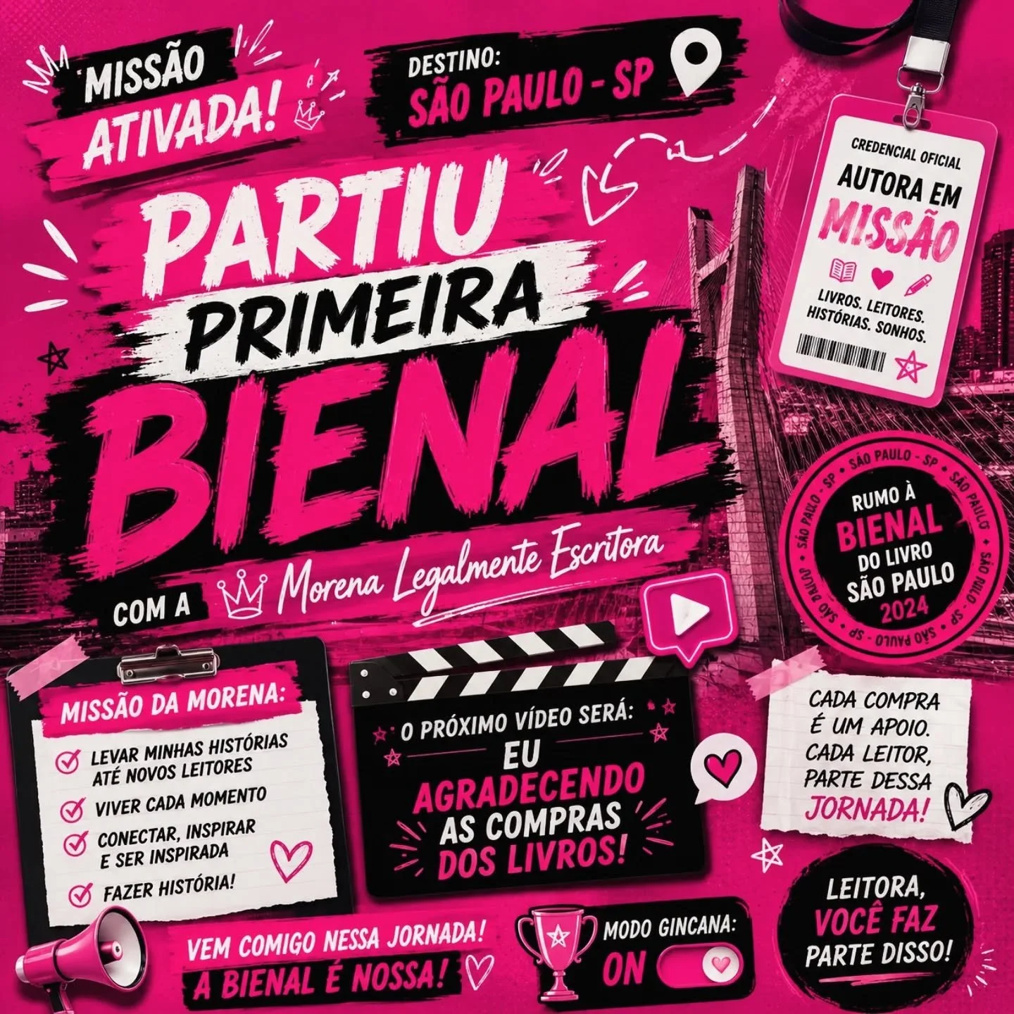 Partiu BIENAL DE S&Atilde;O PAULO 2026.