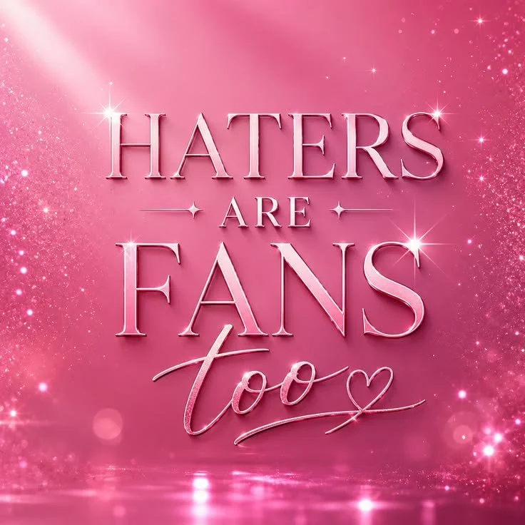 Obrigada, querido hater!

