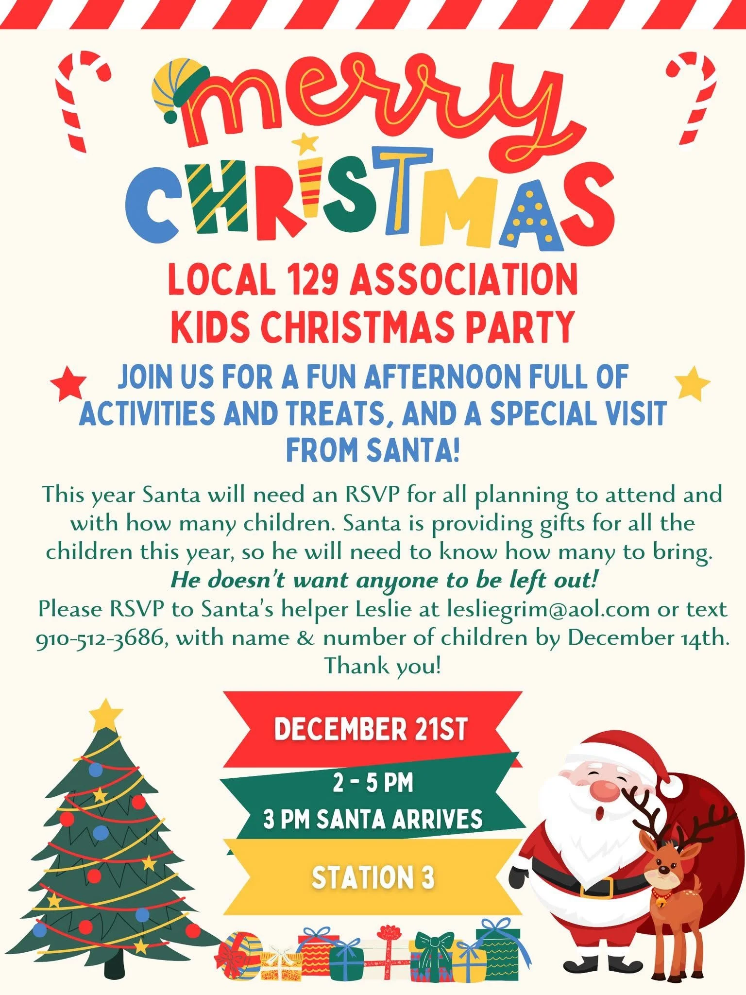 Local 129 Children's XMas Party