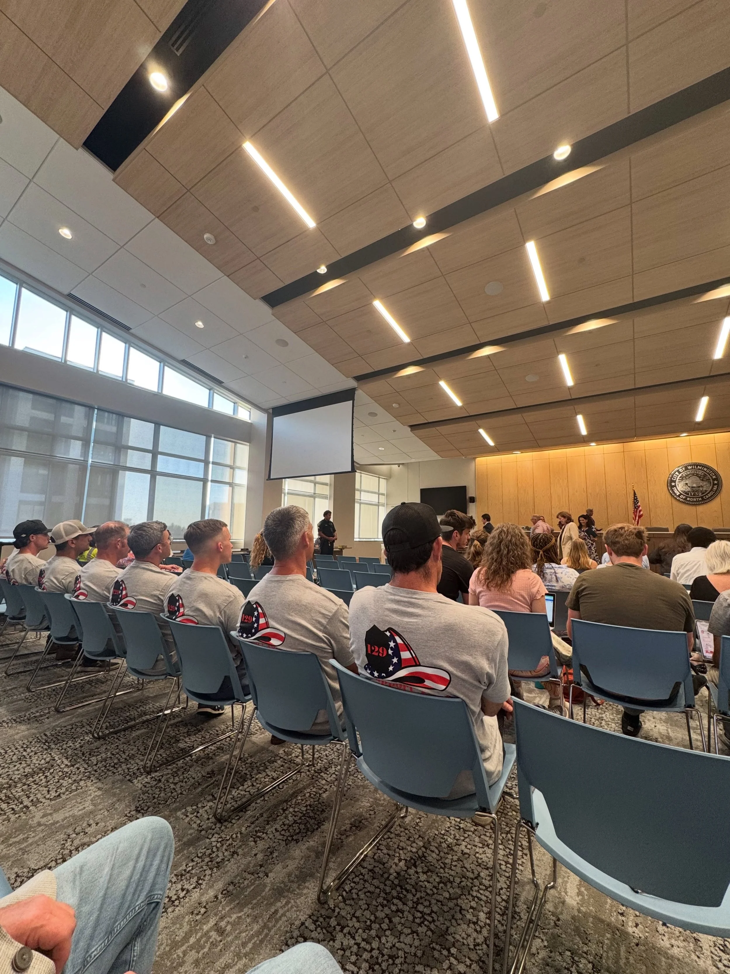 Tonight, members of Local 129 stand together in attendance at the Wilmington City Council public hearing in support of the City Manager&rsquo;s recommended budget.

This budget is more than numbers on paper. It represents an investment in the employe