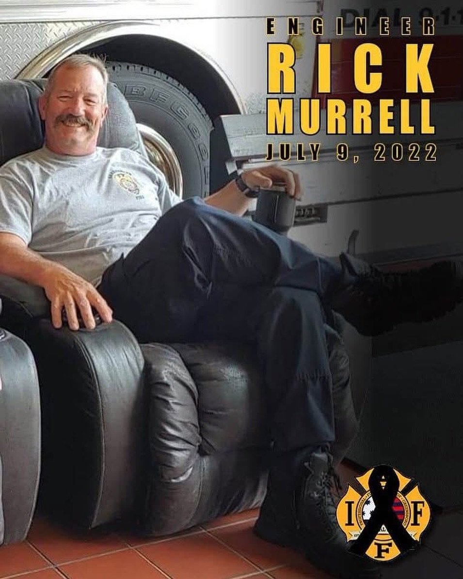 Today, we remember Greensboro Local 947 Engineer Rick Murrell, passed away in 2022.

Four years later, his service, dedication, and sacrifice have not been forgotten. His legacy continues to live on through the firefighters who carry the mission forw