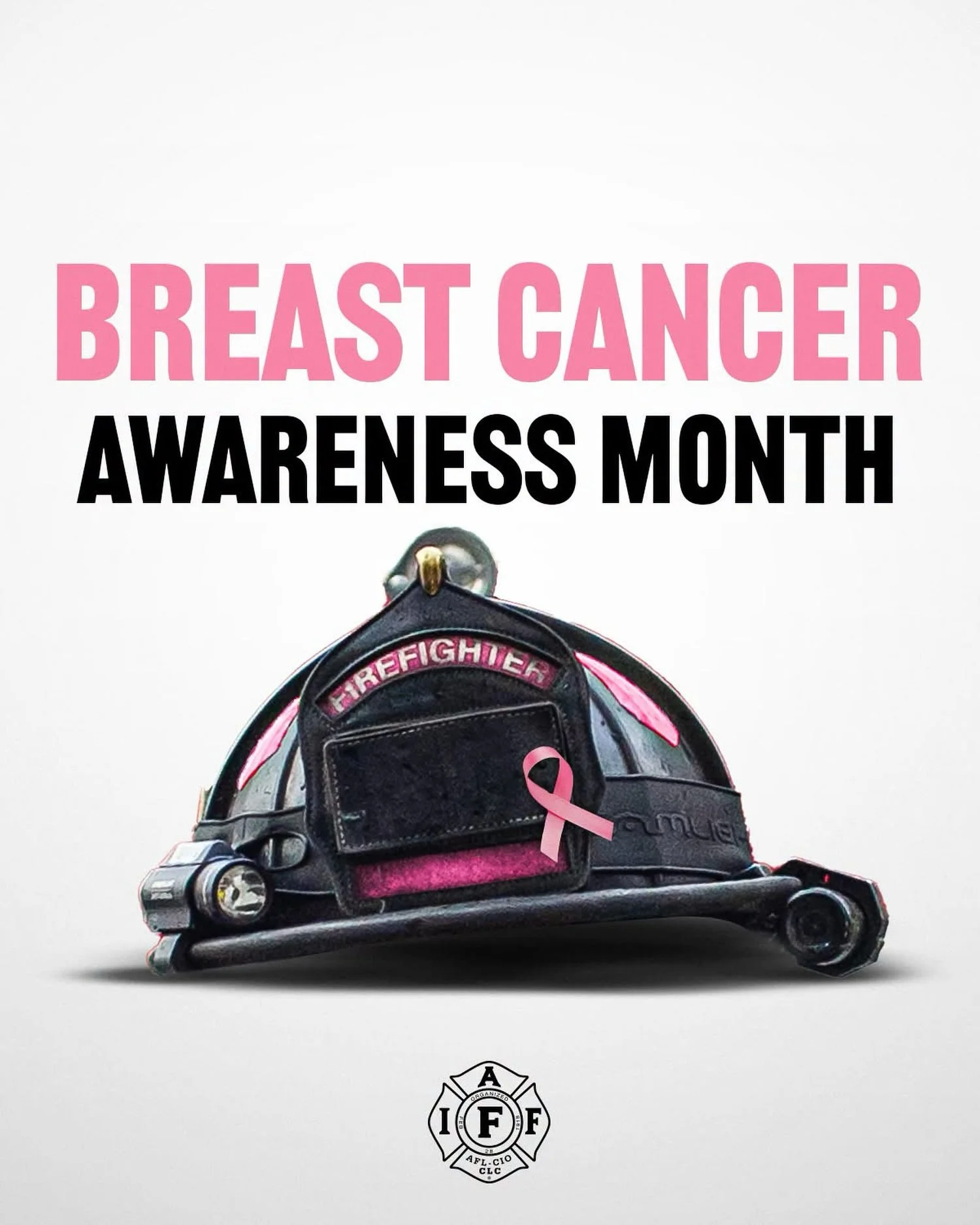 👩&zwj;🚒October is Breast Cancer Awareness Month. 👩&zwj;🚒

Breast cancer is an occupational health concern in the fire service. Research cited by the IAFF has found a 46% increased risk of breast cancer among female firefighters compared with the 