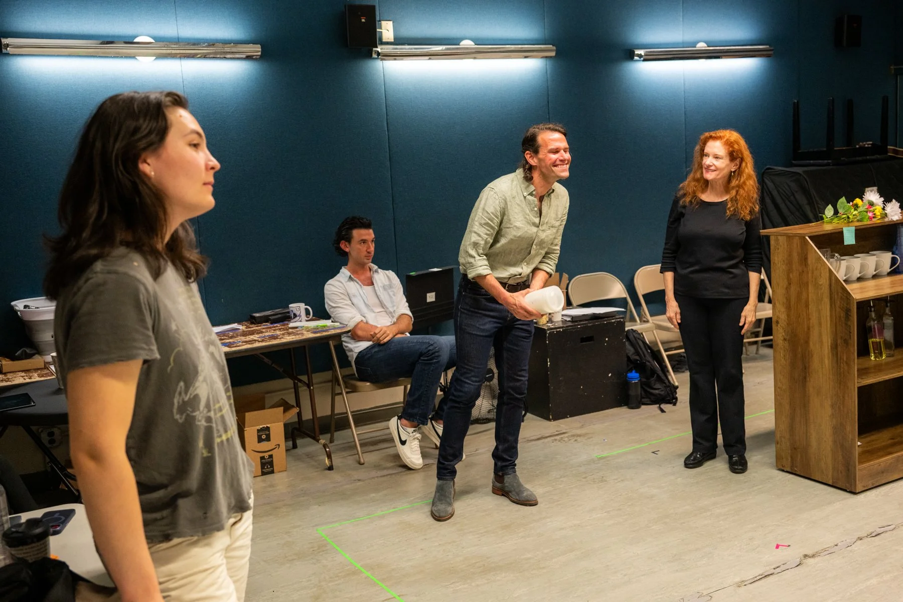 Working - Photo By: Russ Rowland