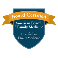 American Board of Family Medicine certification badge