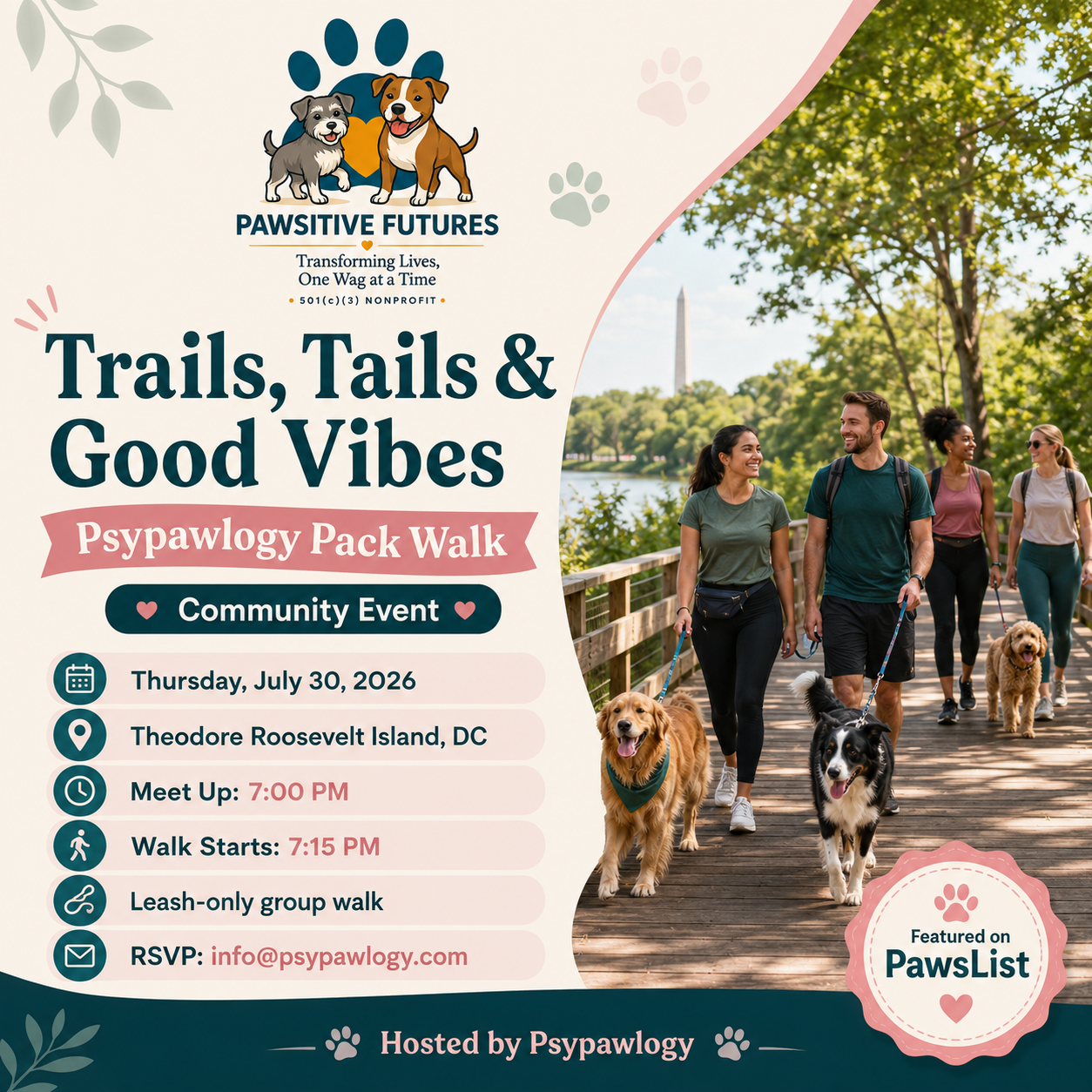 Psypawlogy Pack Walk & Community Event