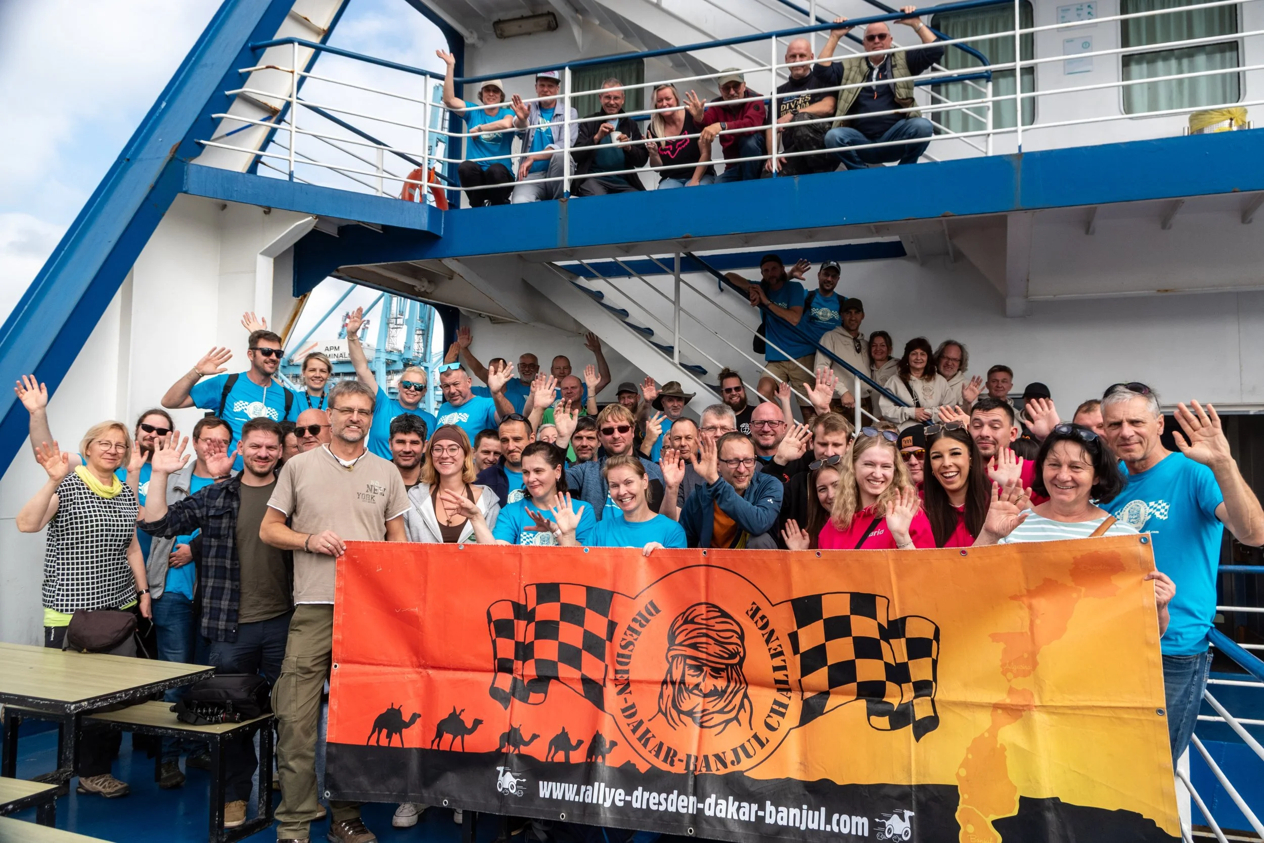 Tschüss Europa!
Afrika - wir kommen!