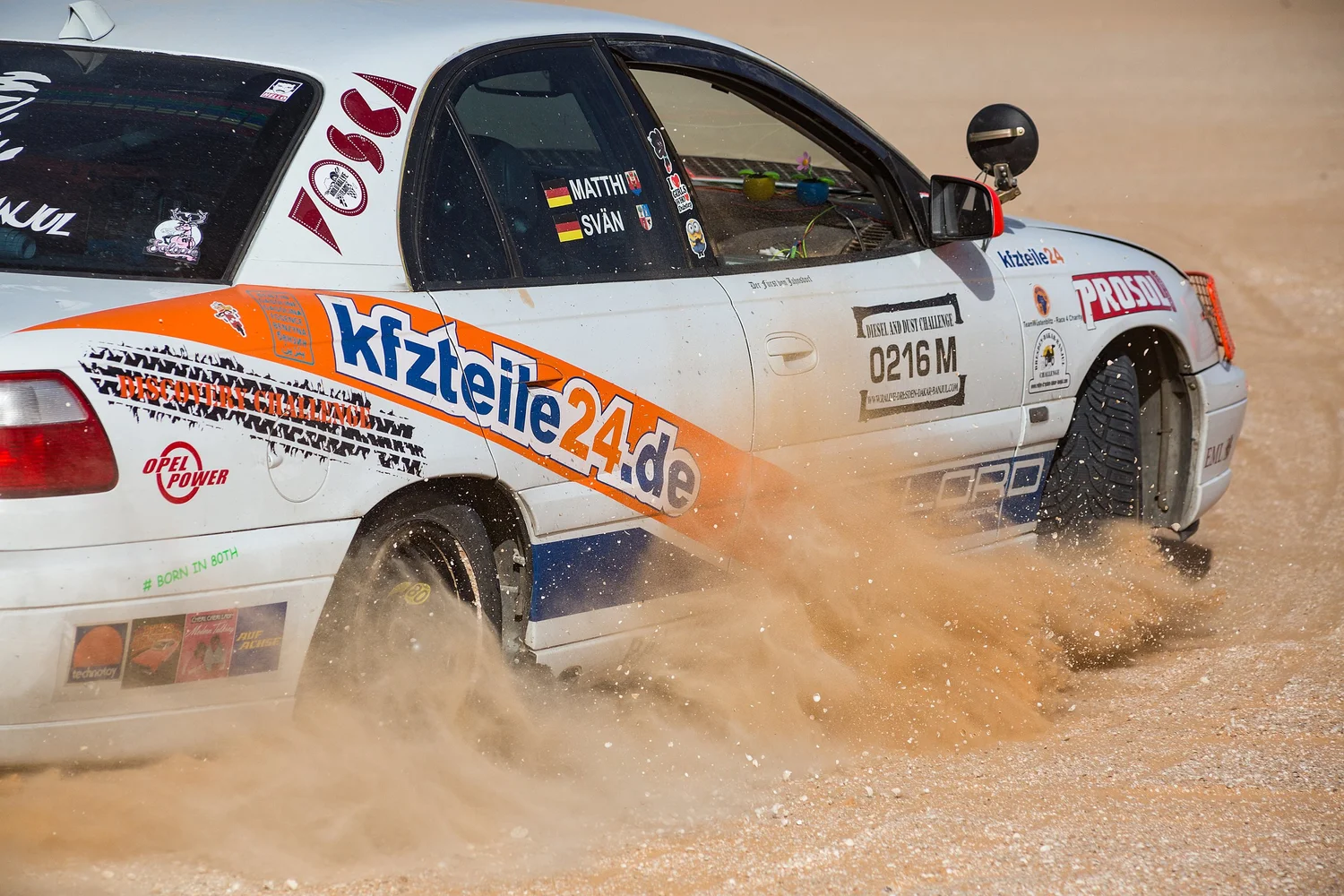 Dejen Racing Rally Rallye Dresden-Dakar-Banjul
