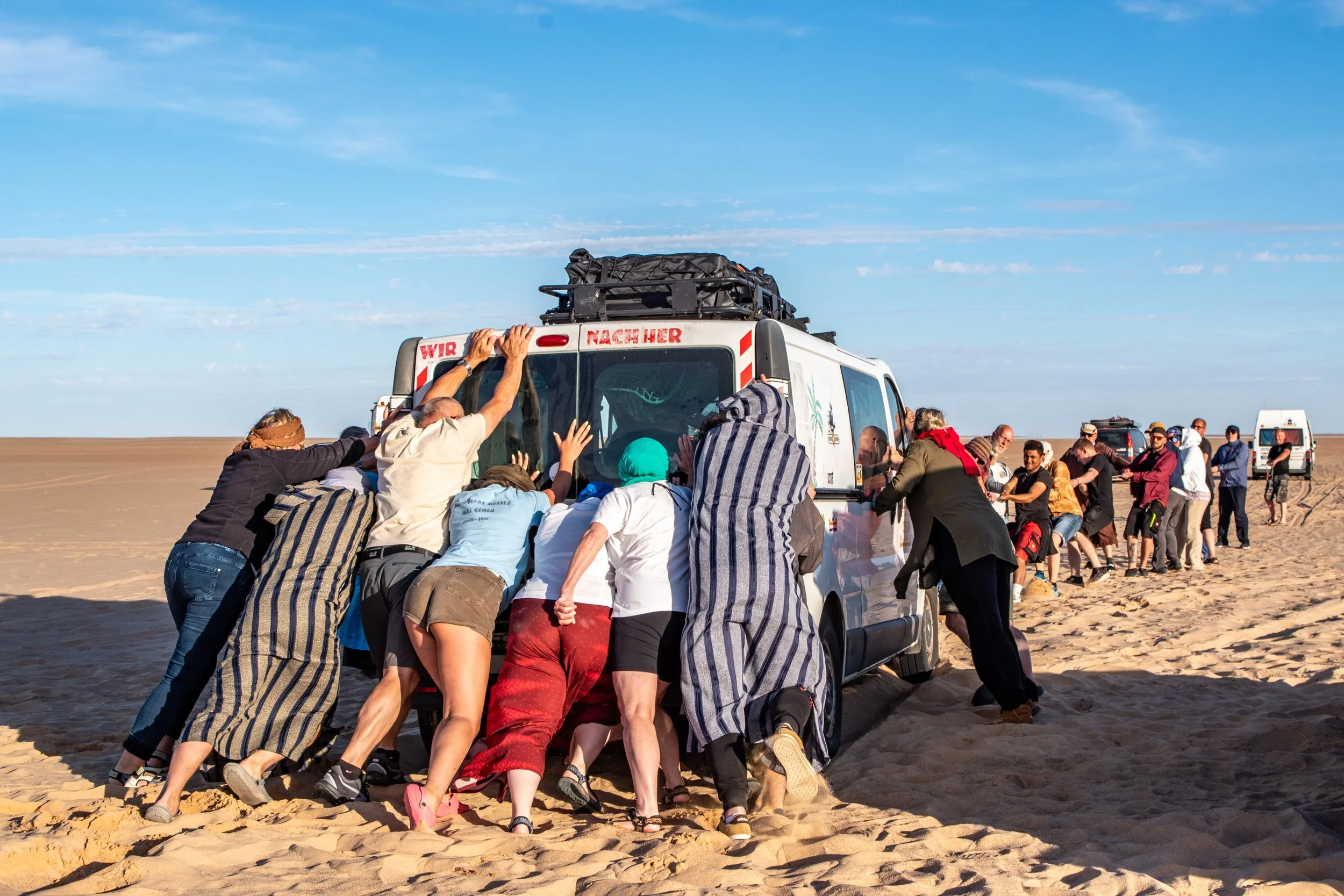 39. Rallye Dresden-Dakar-Banjul - Tag 13: Versteckte Düne - Outdoorcamp Dünen/Felsquerung