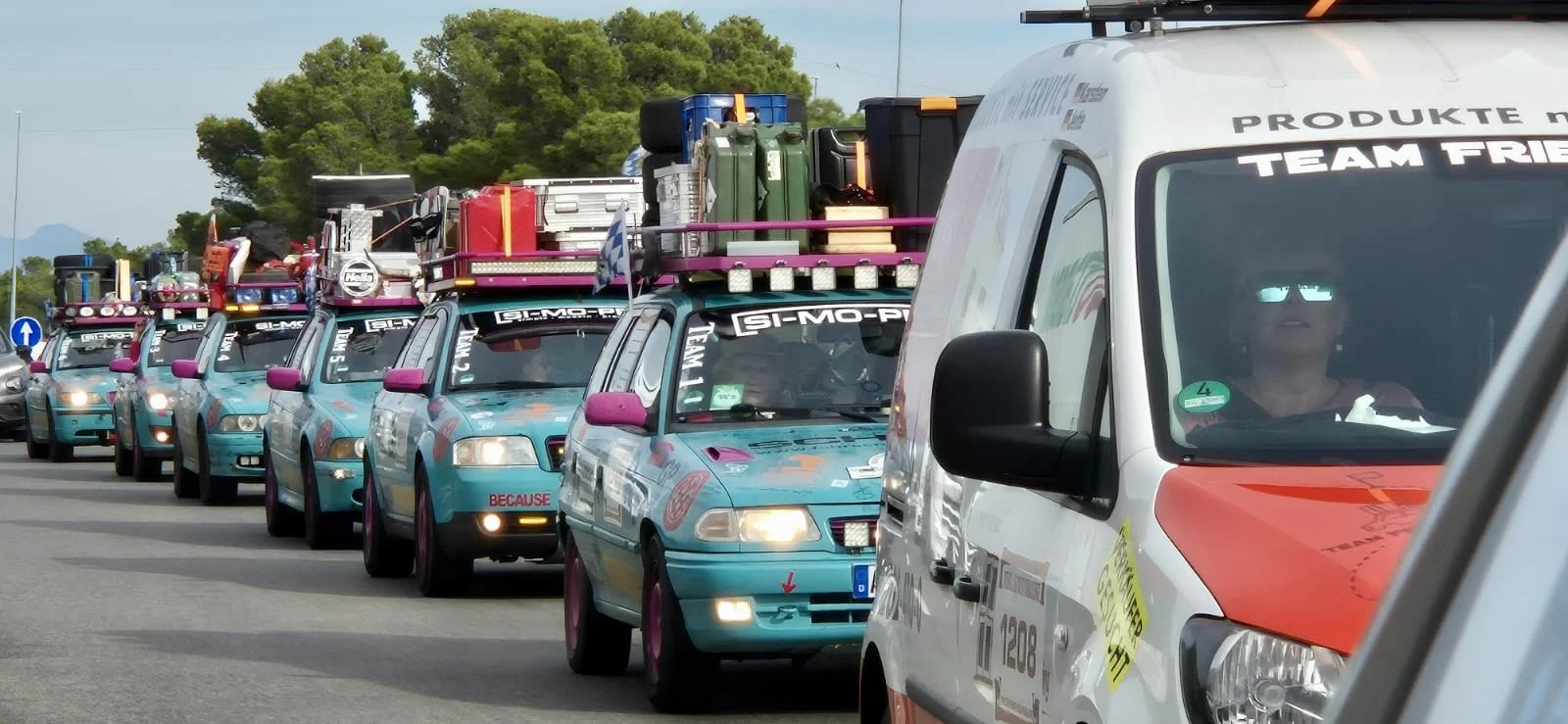 38. Rallye Dresden-Dakar-Banjul - Tag 3: Nîmes - Valencia