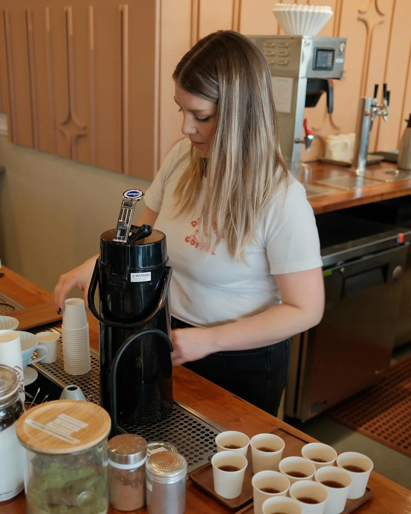 Thank you for coming out to @platacoffee today and trying some fun coffees with us! See you next time ☕️