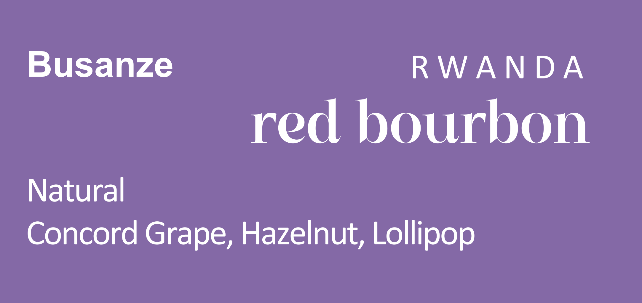 Busanze Natural Rwanda