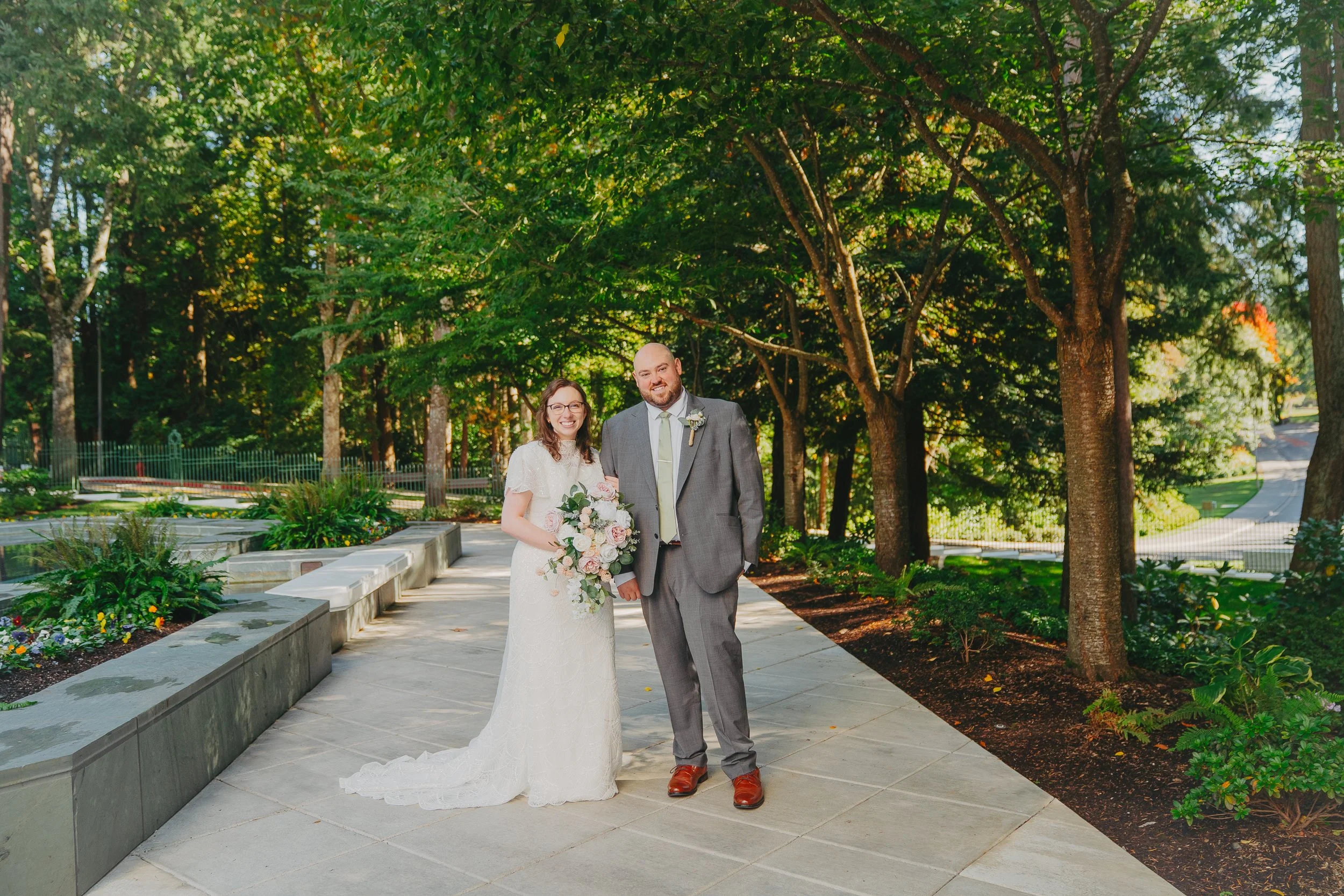 Shelly &amp; Spencer’s Beautiful Wedding at the Portland Oregon LDS Temple