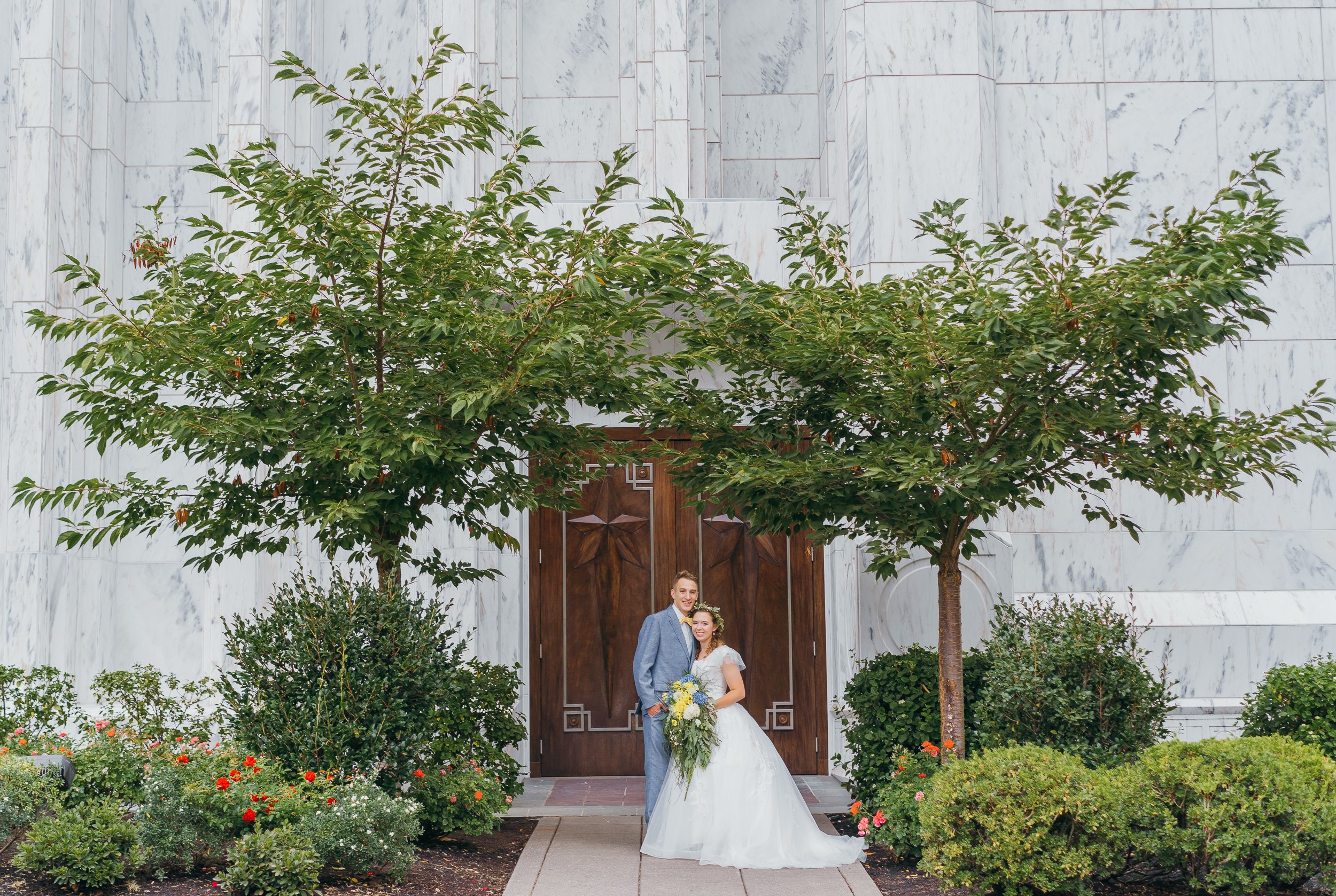 Natasha &amp; Dallas | Portland LDS Temple Wedding Photography