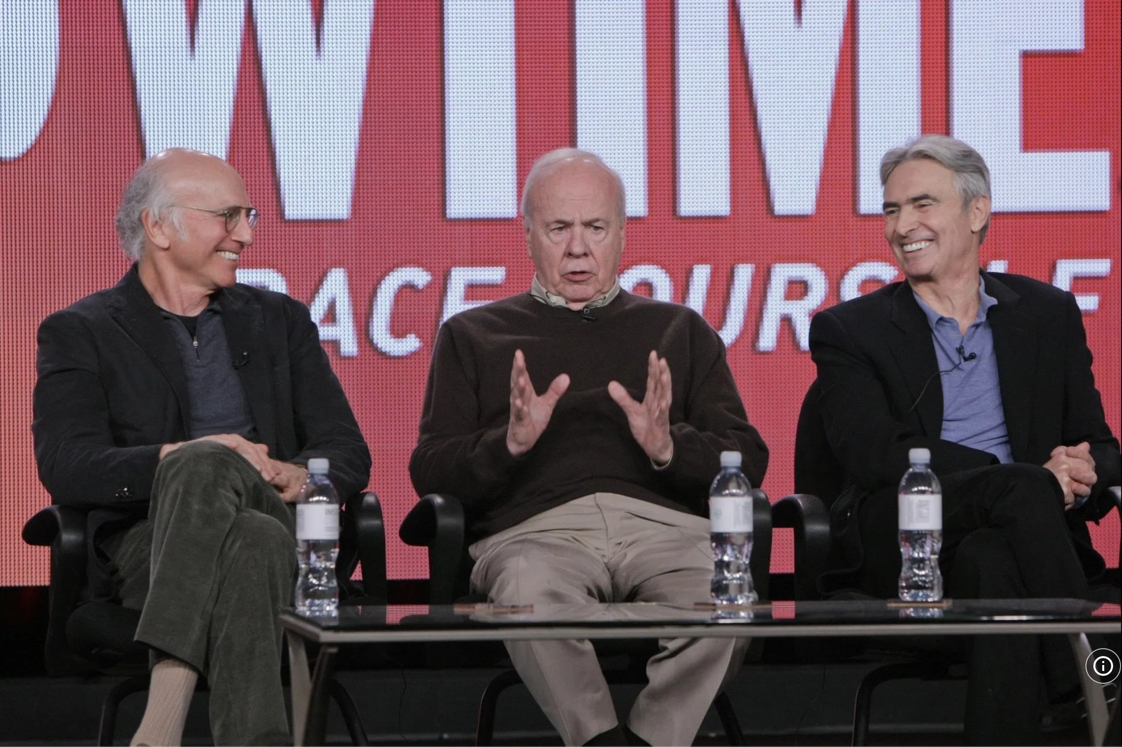 With Larry David and Tim Conway