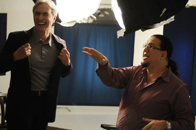 Laughing with Penn Jillettte