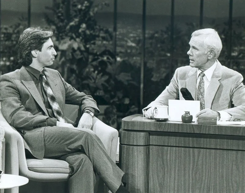 On the Tonight Show with Johnny Carson