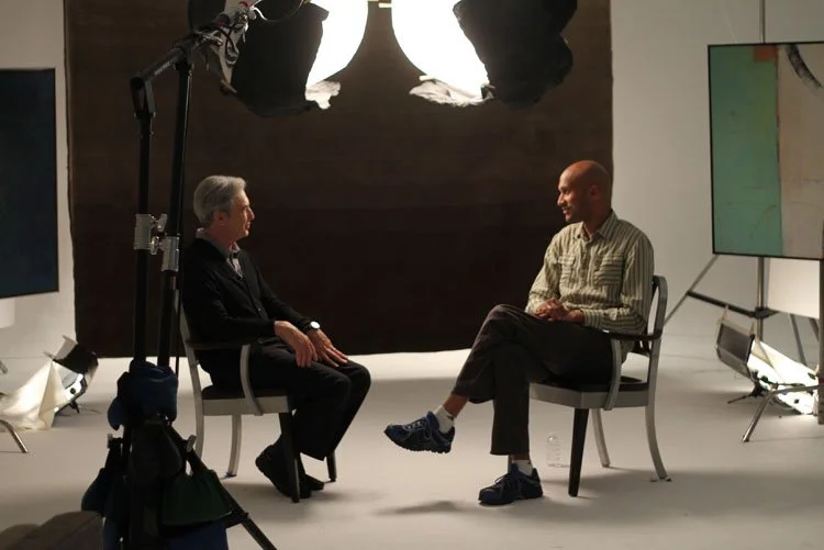 On set with Keegan Michael Key