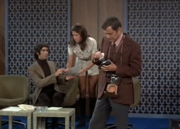 Tony Randall in foreground