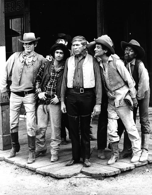 Richard Schaal, David, Buck Owens, Christopher Ross, Paul Reid Roman appear on The Music Scene