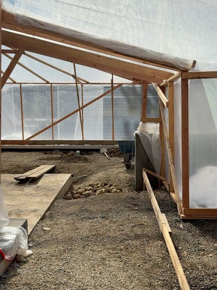 Sometimes the craziest idea is the correct idea. 😆 To stay on schedule, here&rsquo;s a look at a temporary structure @merle.inc built to accommodate the extensive concrete pours at KC010. Thanks to unpredictable mountain climates, we got to cosplay 