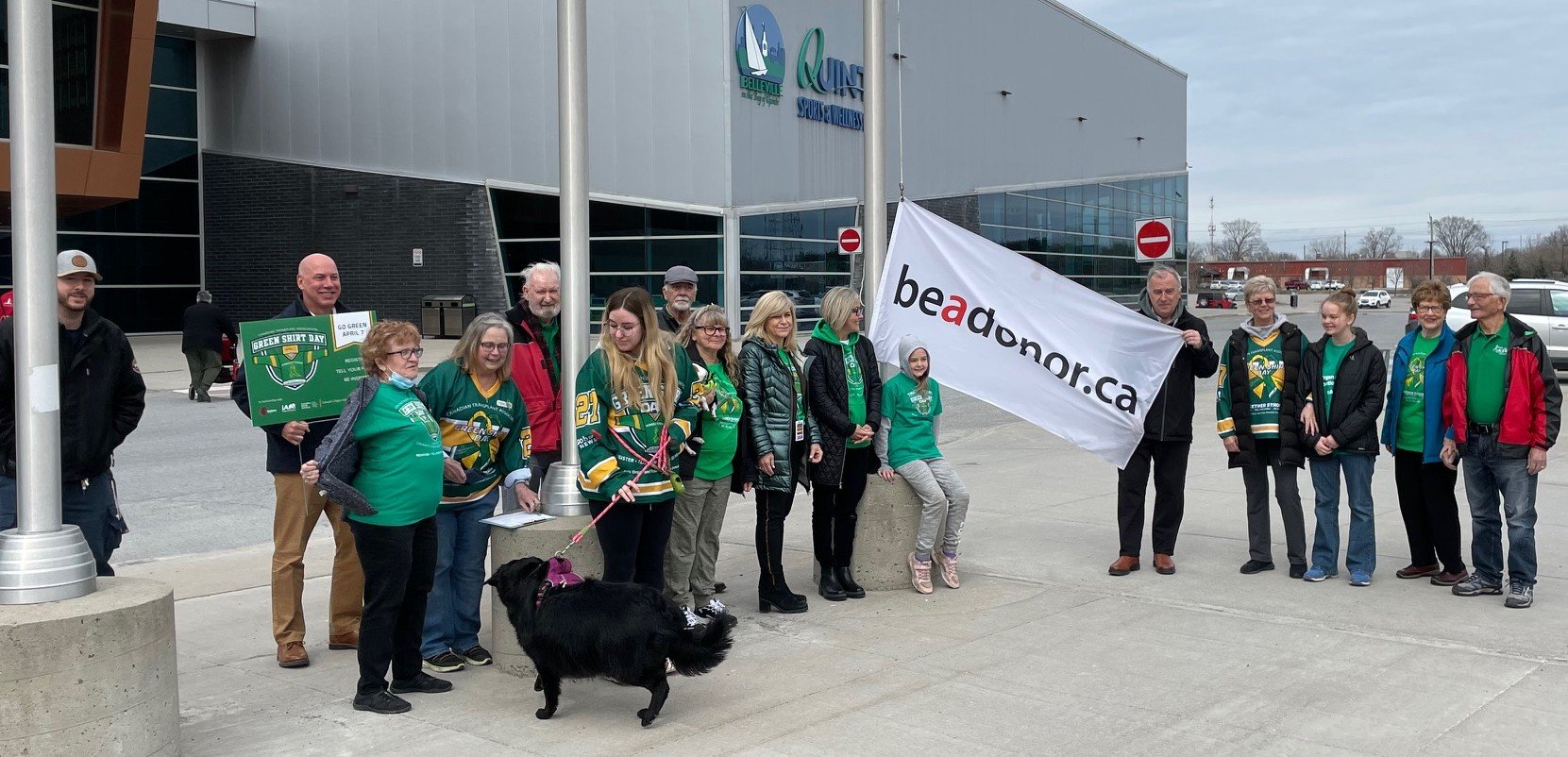 Belleville Flag Raising