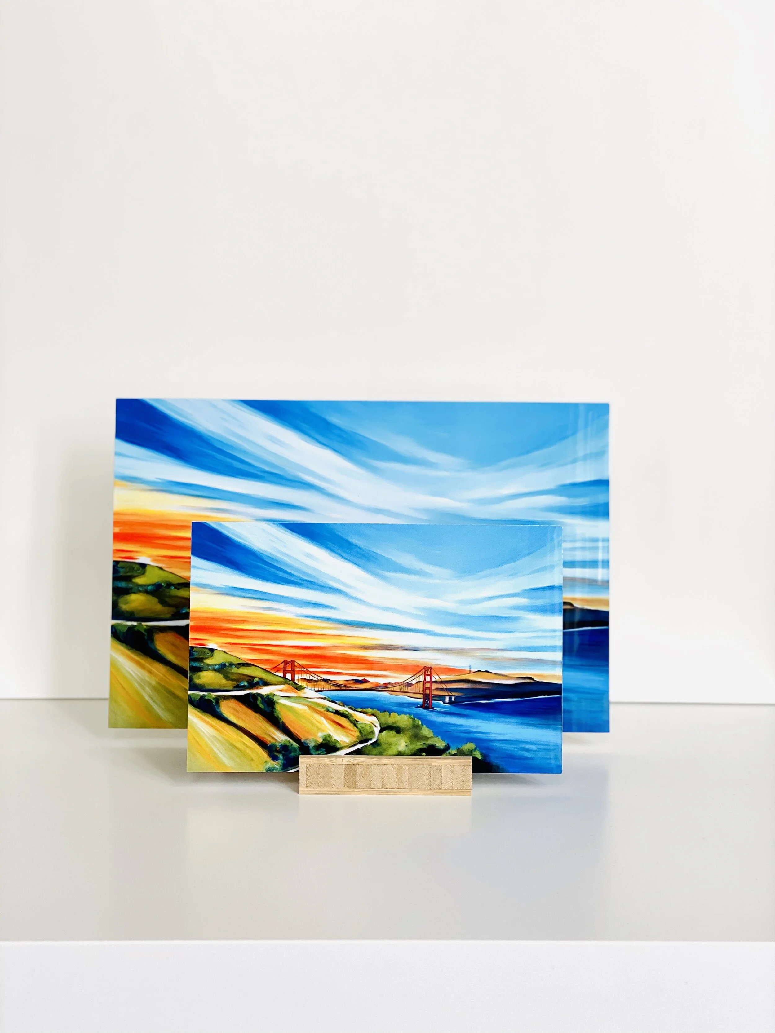 Sunrise Over San Francisco Metal Minis