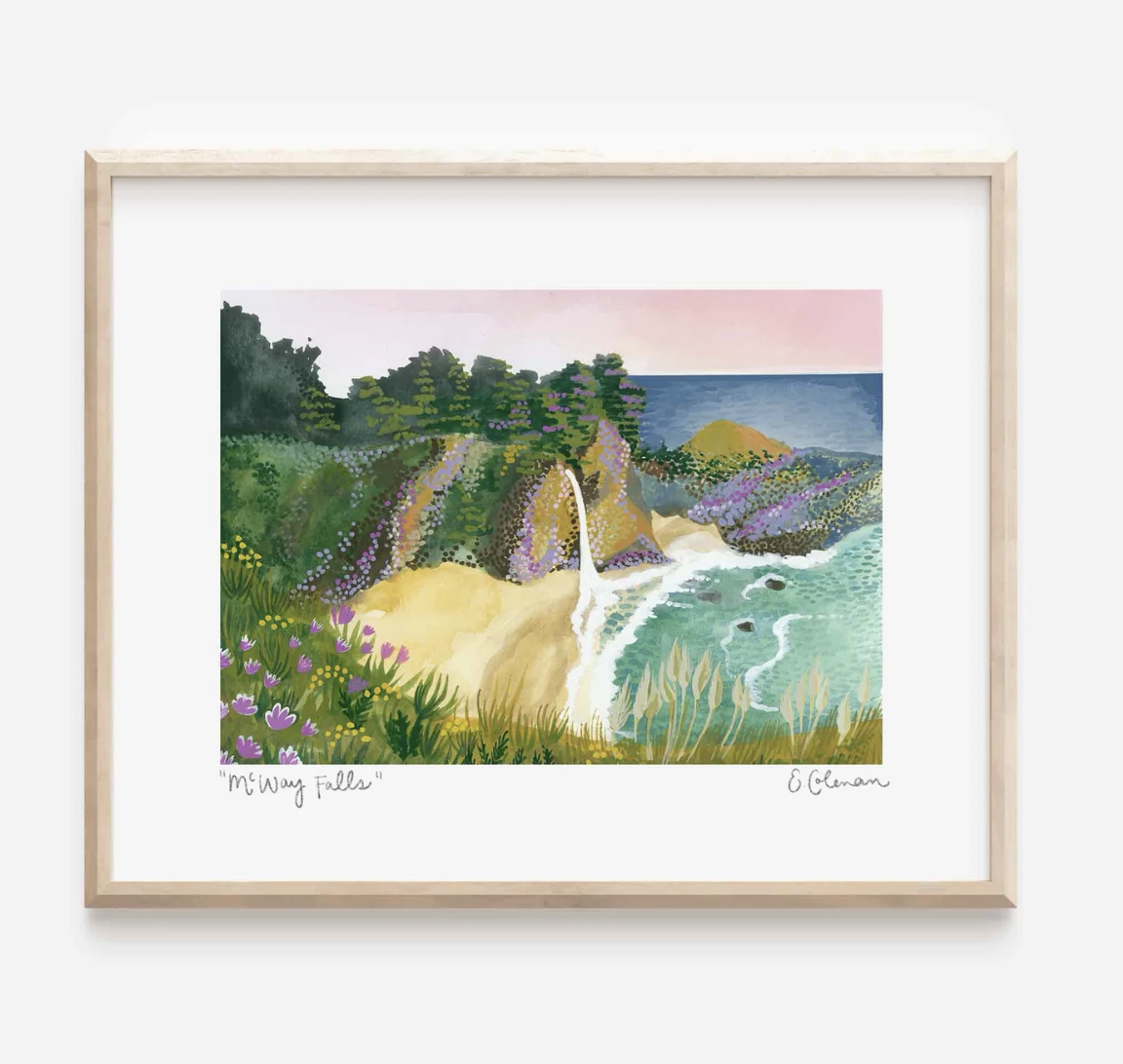 Big Sur McWay Falls Print