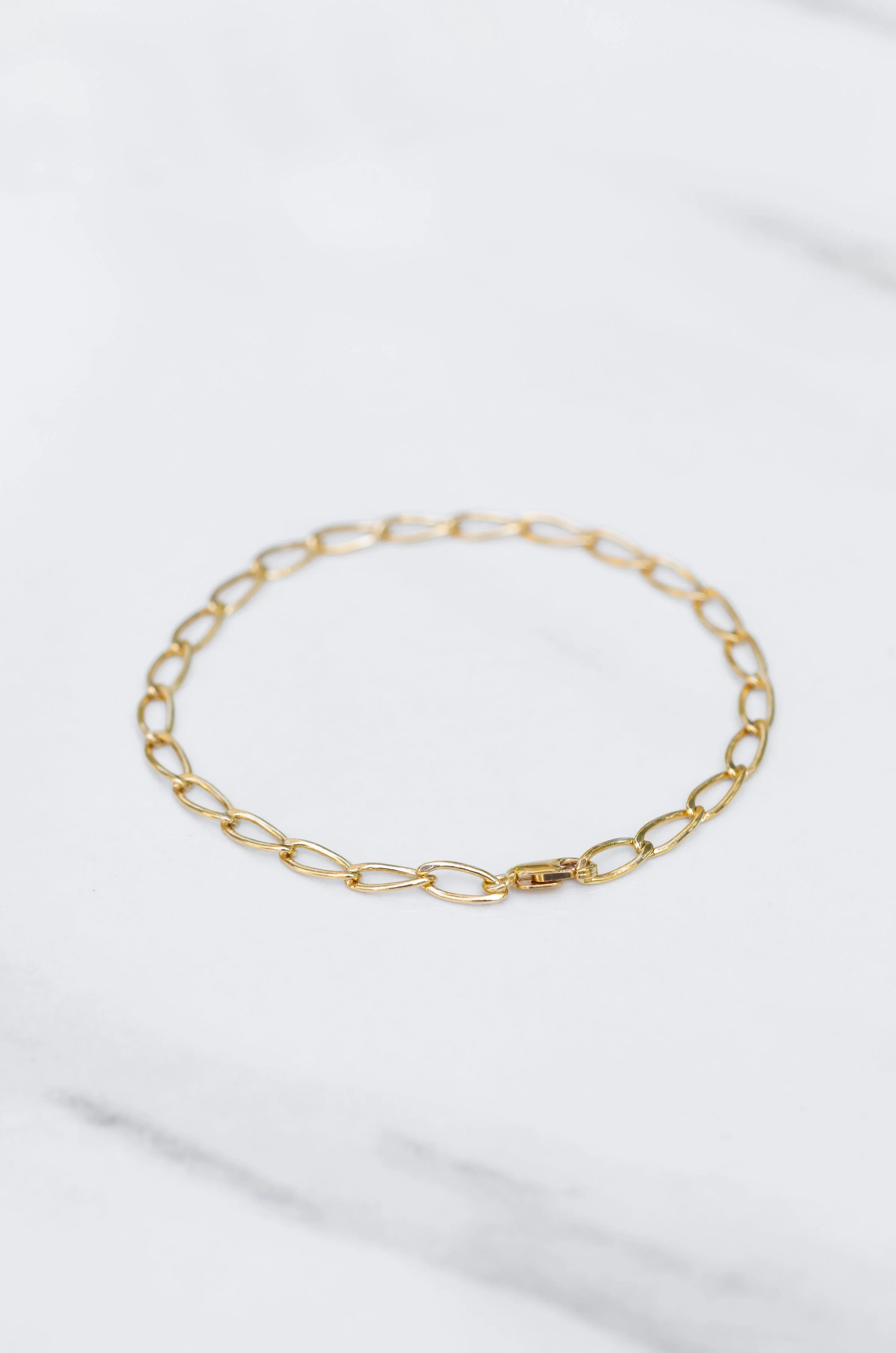 Twisted Curb Chain Bracelet