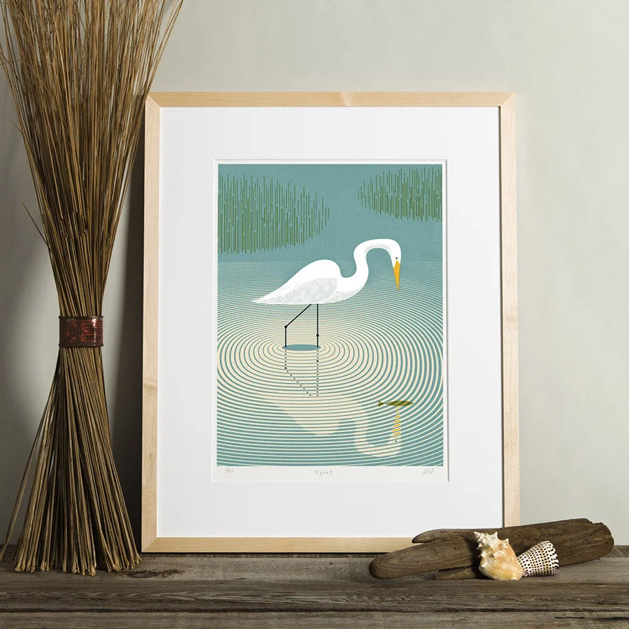 Egret Print