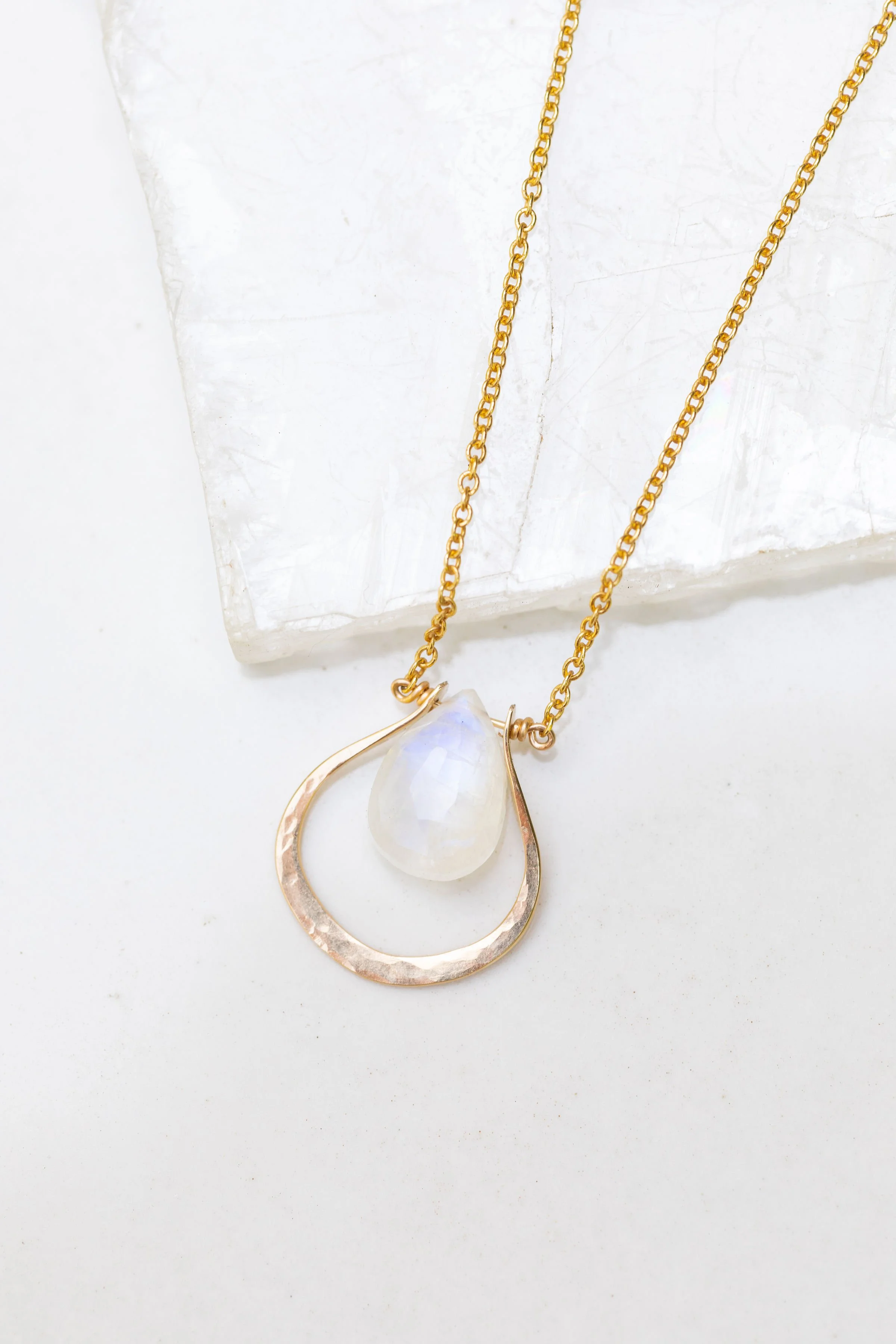 Layla Necklace - Moonstone