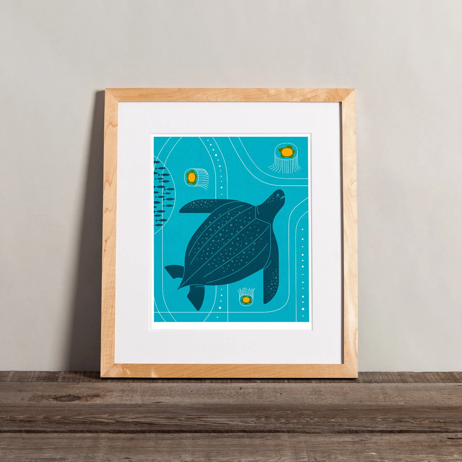 Leatherback Print