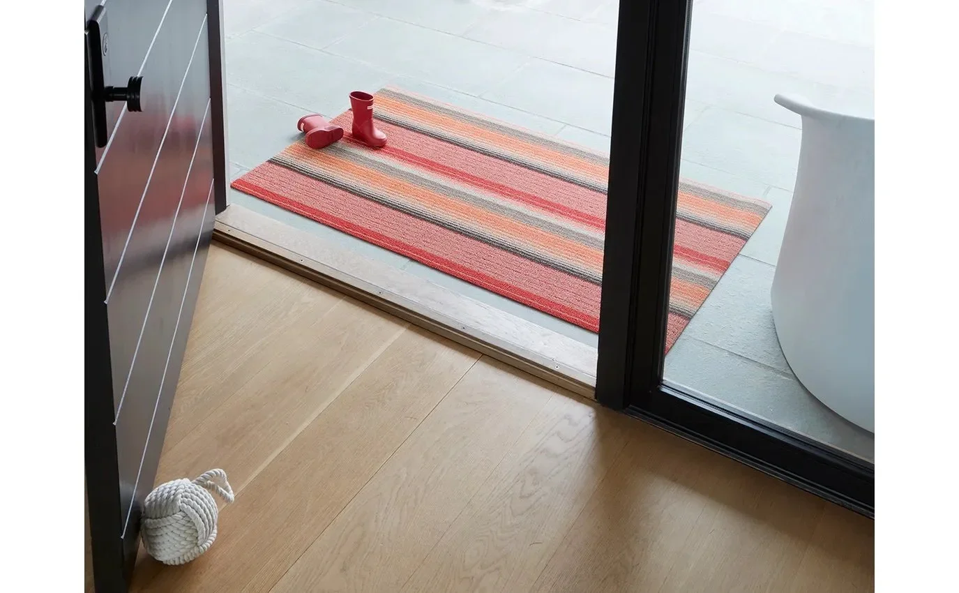 Paprika Pop Stripe Shag- 3 sizes