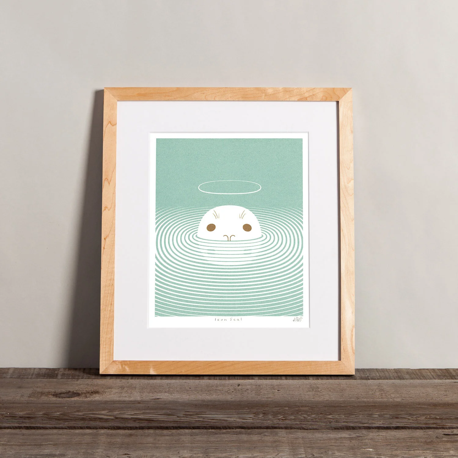 Icon Seal Print