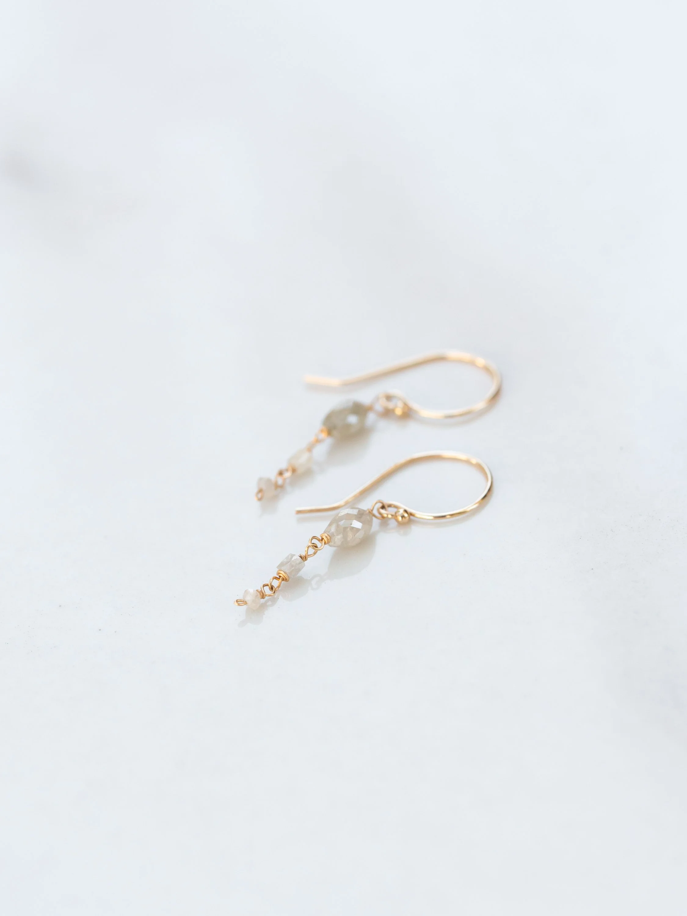 Mixed Grey Raw Diamonds