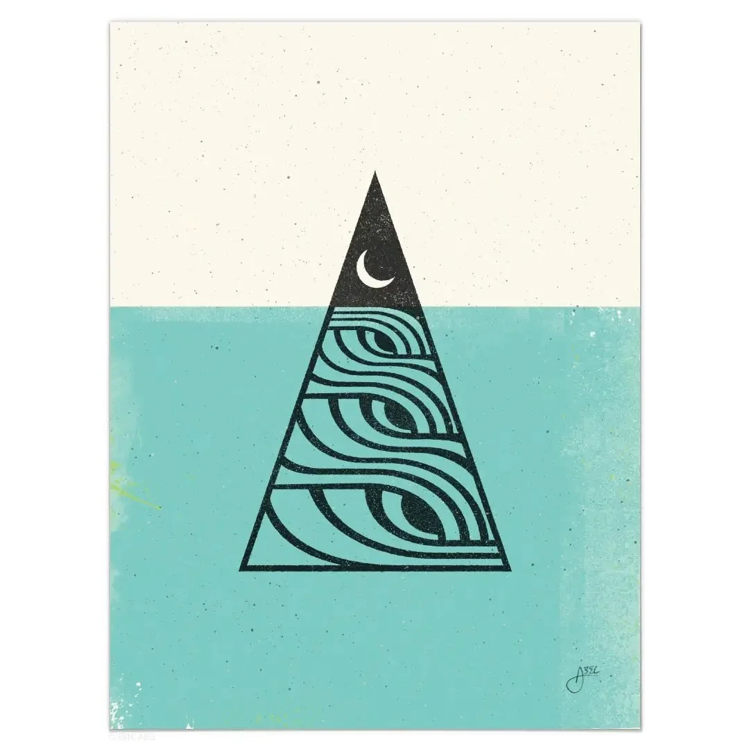 Tri Wave Stamp