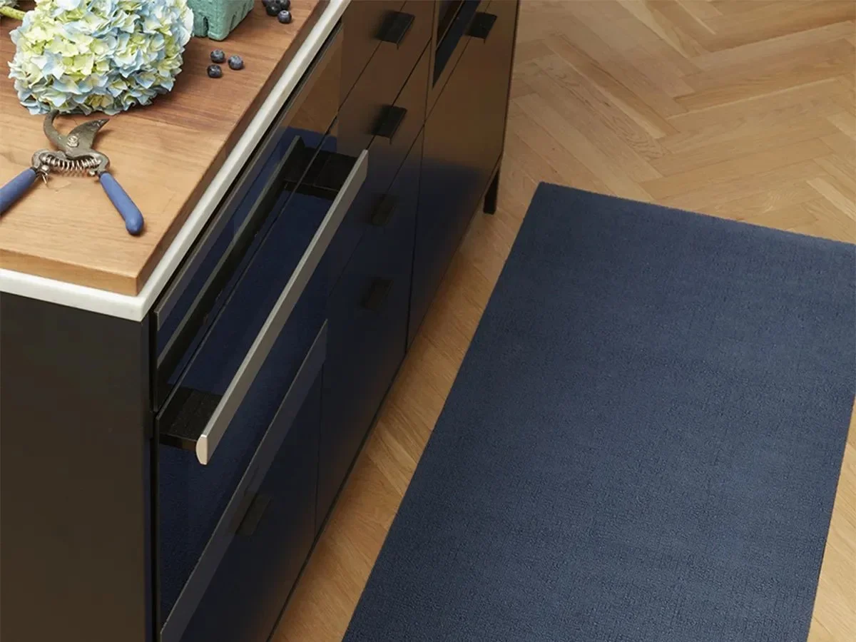 Indigo Solid Shag - 3 sizes