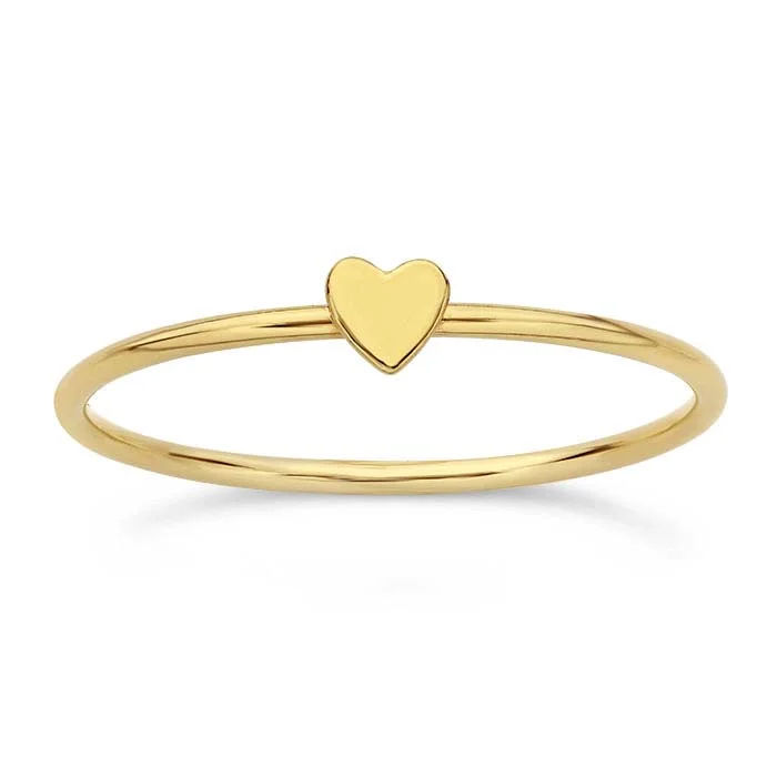 Heart Ring - Stackable