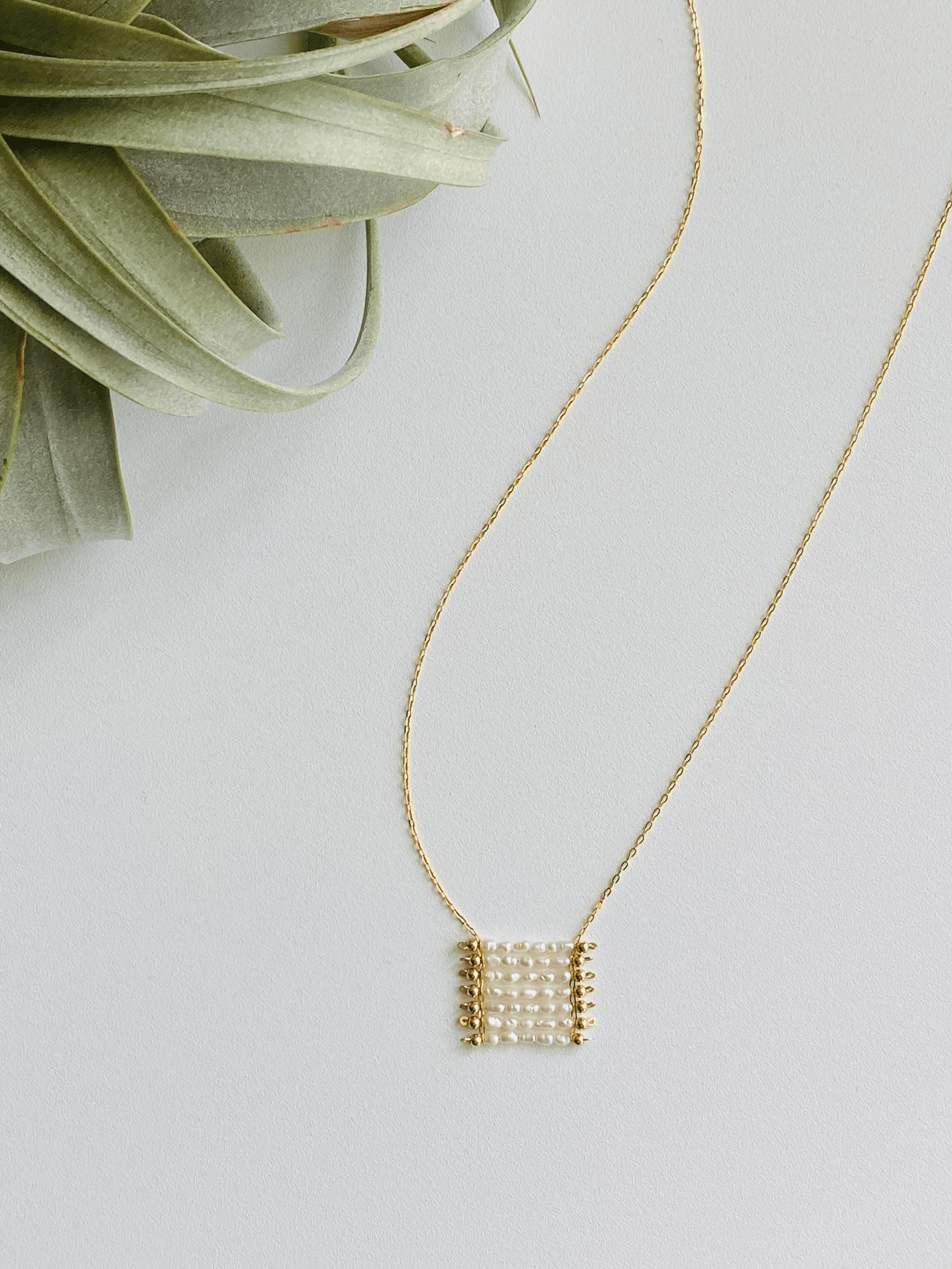 Pearl Tapestry Necklace