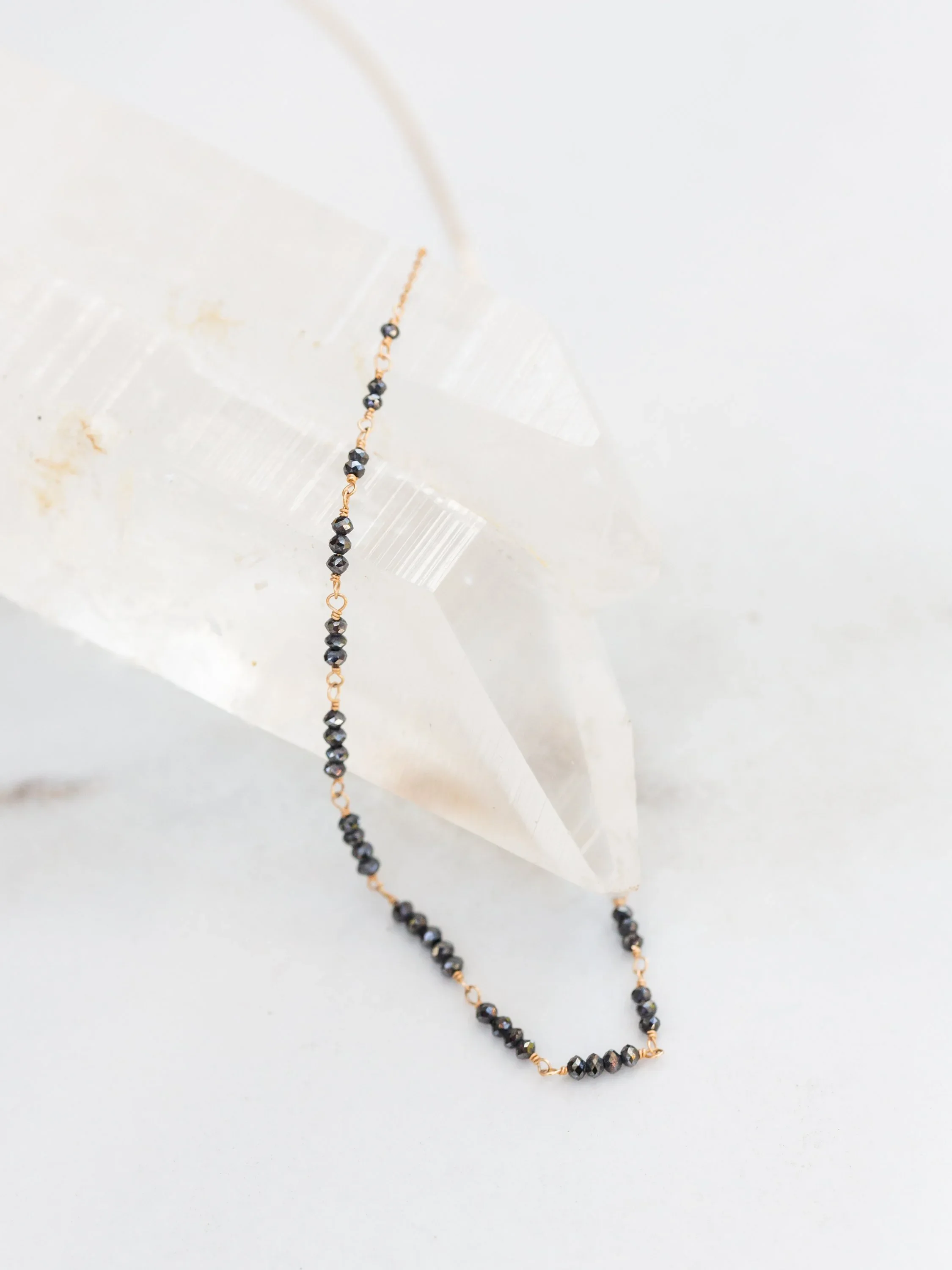 Black Diamonds Necklace