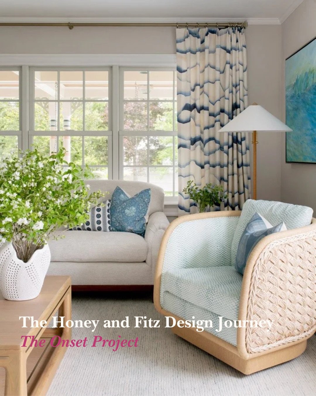 What was once a cold, dated home in Onset &mdash; at the gateway of Cape Cod, is now layered, intentional, and full of life. Set on a majestic lot overlooking Buzzards Bay, the home called for a design that honored both its setting and its potential.