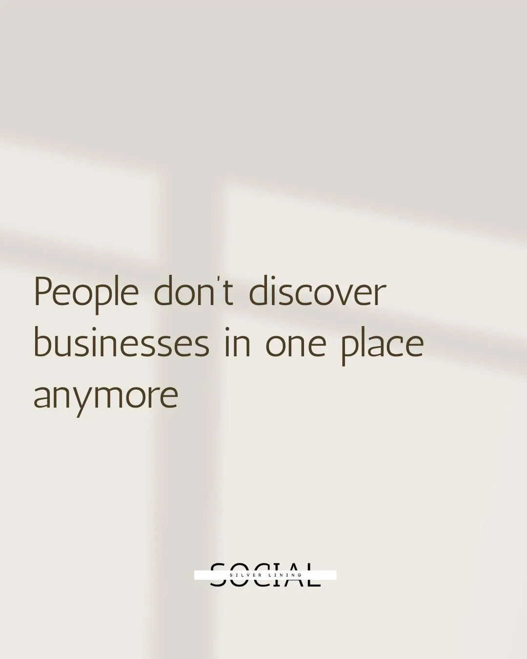 It&rsquo;s World Social Media Day today and it&rsquo;s mad how much social media and online visibility has changed over the last few years.

I feel like people used to discover businesses in one main place and that would usually be enough. Now it&rsq