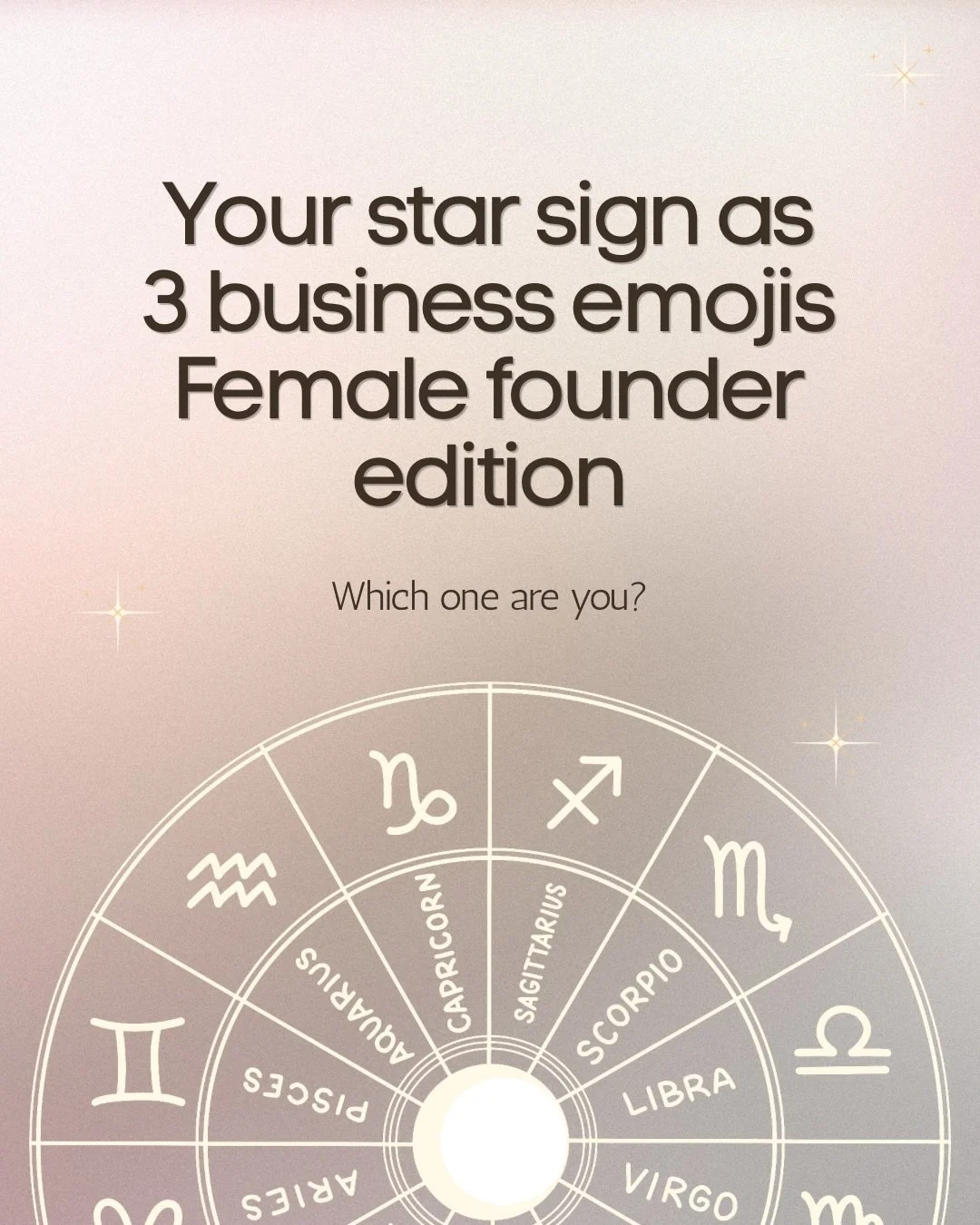 World Emoji Day felt like the perfect excuse for another slightly chaotic business owner personality post. 😅

Describe your business in 3 emojis.

Bonus points if you also tell me your star sign because I am still not over how accurate some of these
