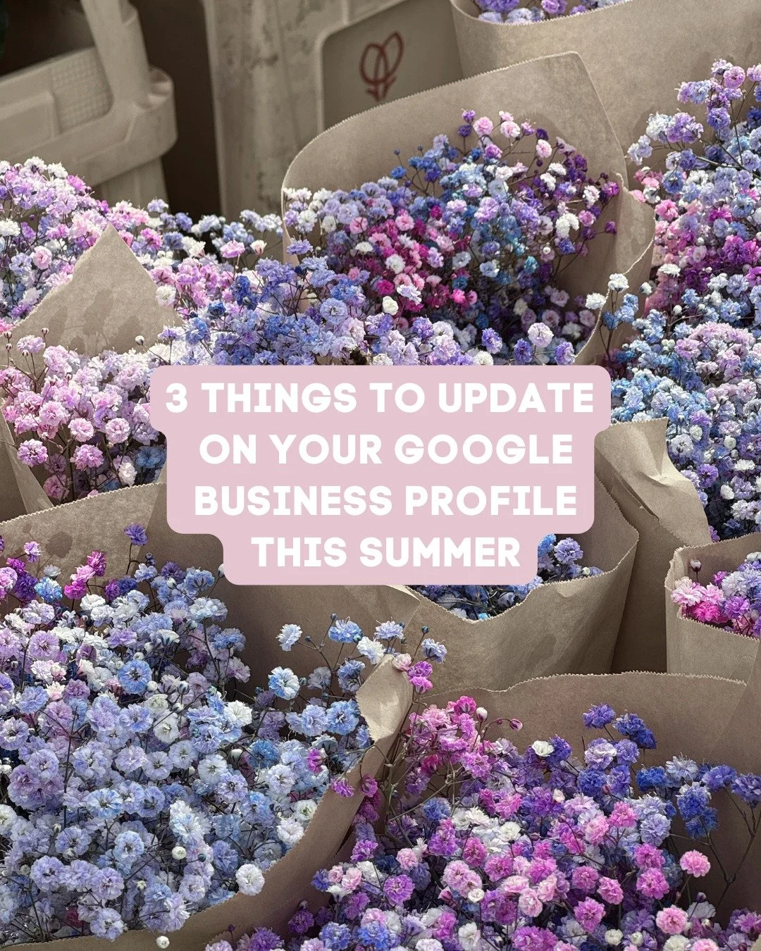Google Business Profile is one of those marketing jobs that's easy to forget about but spending just ten minutes updating it can make a real difference.

This summer I'd recommend checking:

☀️ Your opening hours if you're taking any time off.
📸 Add