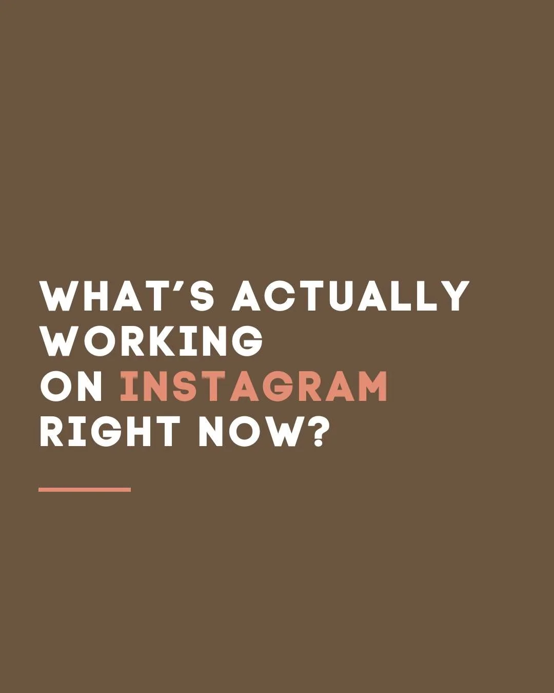 Some real numbers instead of the usual &ldquo;just be consistent!&rdquo; advice. 📊

Carousels are currently generating almost double the engagement rate of Reels, with 6.90% compared with 3.31%.

But Reels are still achieving 1.36x more reach.

That