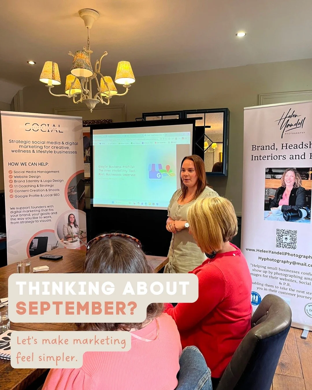 September often feels like a fresh start for a lot of small business owners.
New ideas.
New goals.
A chance to get back into a routine.

If marketing is one of those things you've been meaning to get on top of, you don't need to have it all figured o