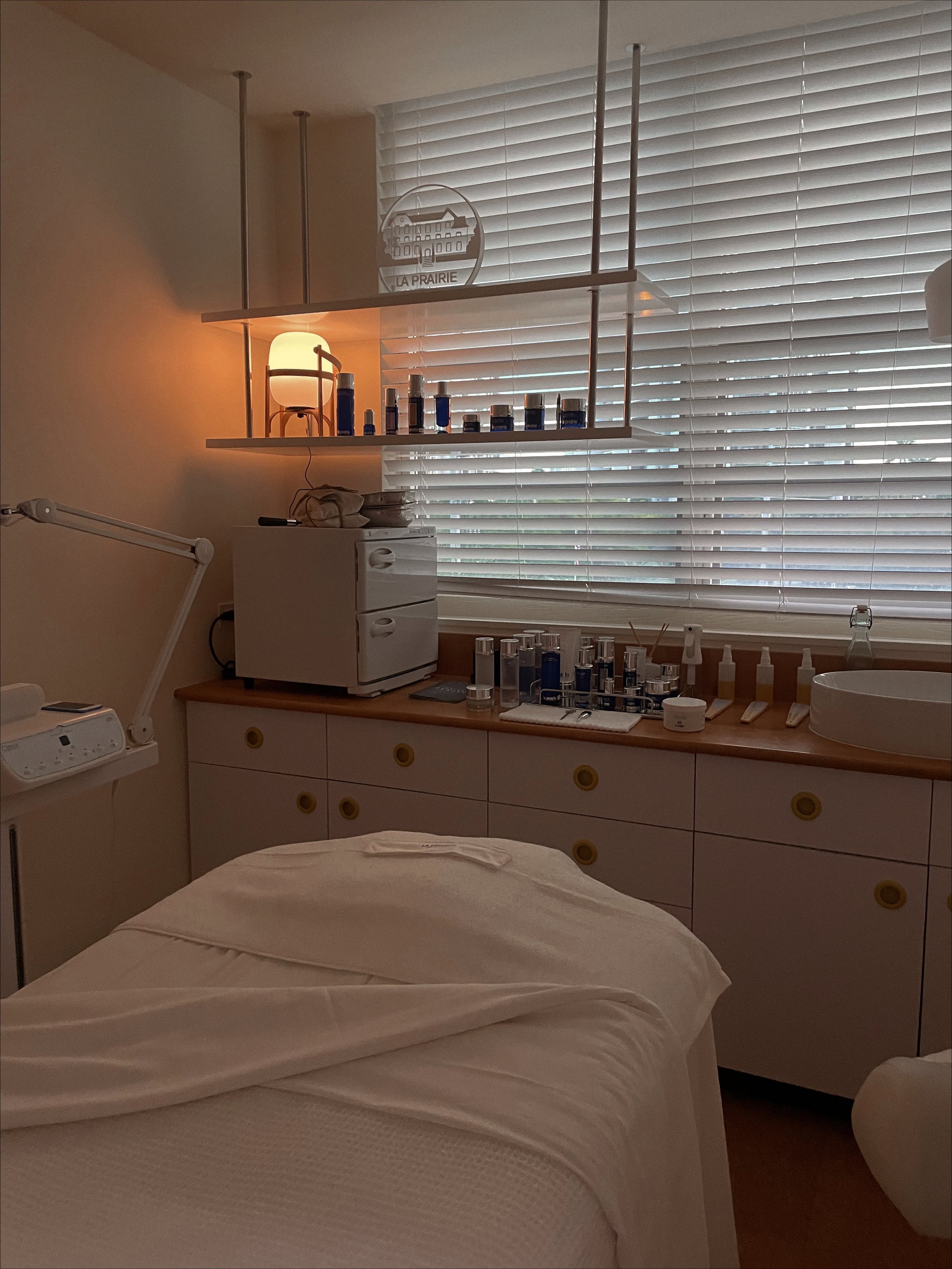 Treatment room in a local beauty and wellness business