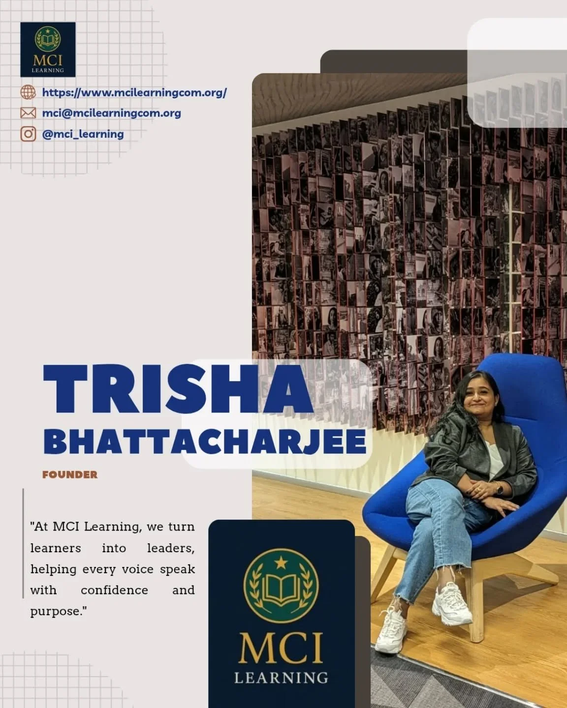 At MCI Learning, we believe education isn&rsquo;t just about marks; it&rsquo;s about mindset, meaning, and mastery.
.
[ MCI Learning , Education , Educator , Educational Institute , Confidence Coach , Success , Leadership, Training , Coaching , Corpo